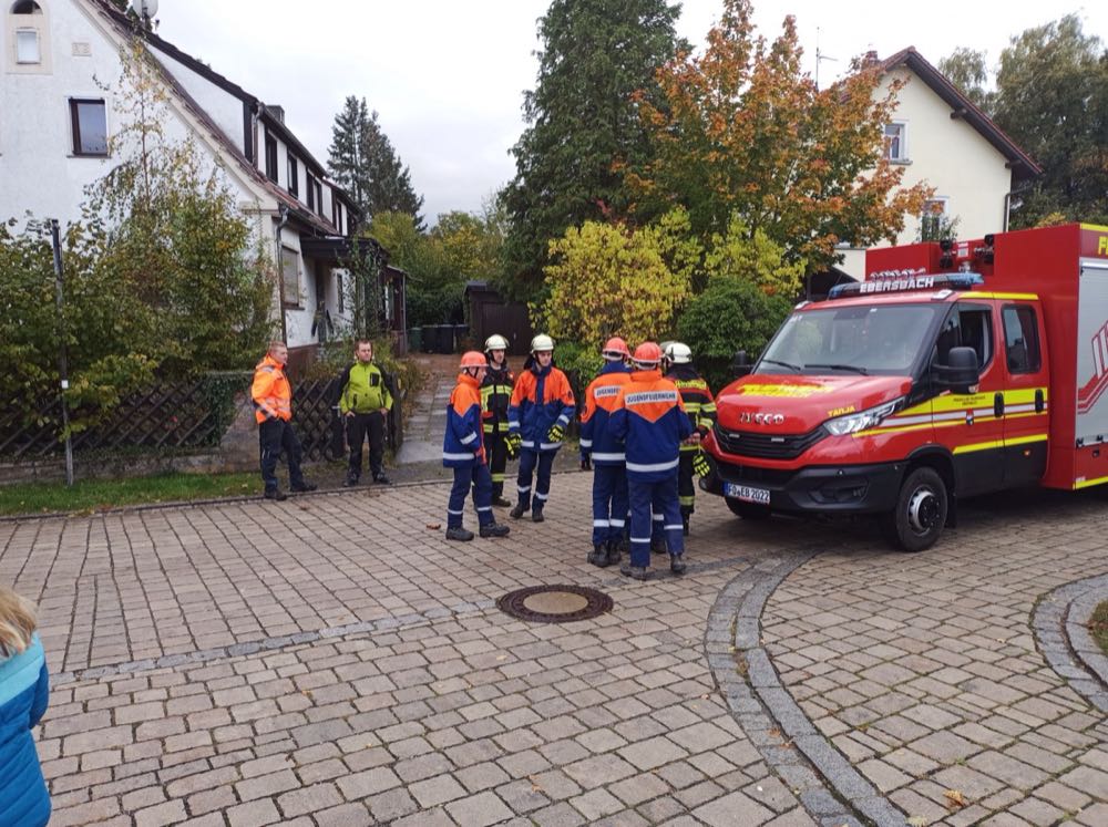 Jugendfeuerwehr bei einem Ausflug